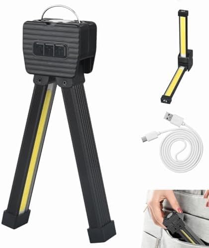Gym Posing Light — Portable Magnetic LED Lamp with Hook & 7 Brightness Modes