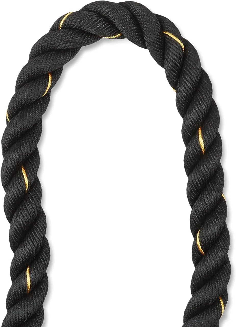 Amazon Basics Battle Rope — Heavy Training Rope for Strength & Cardio