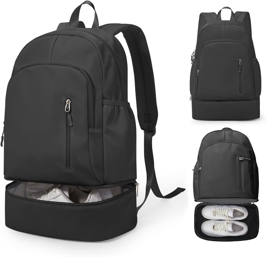 Gym Backpack with Shoe Compartment — Waterproof Sports & Swim Backpack