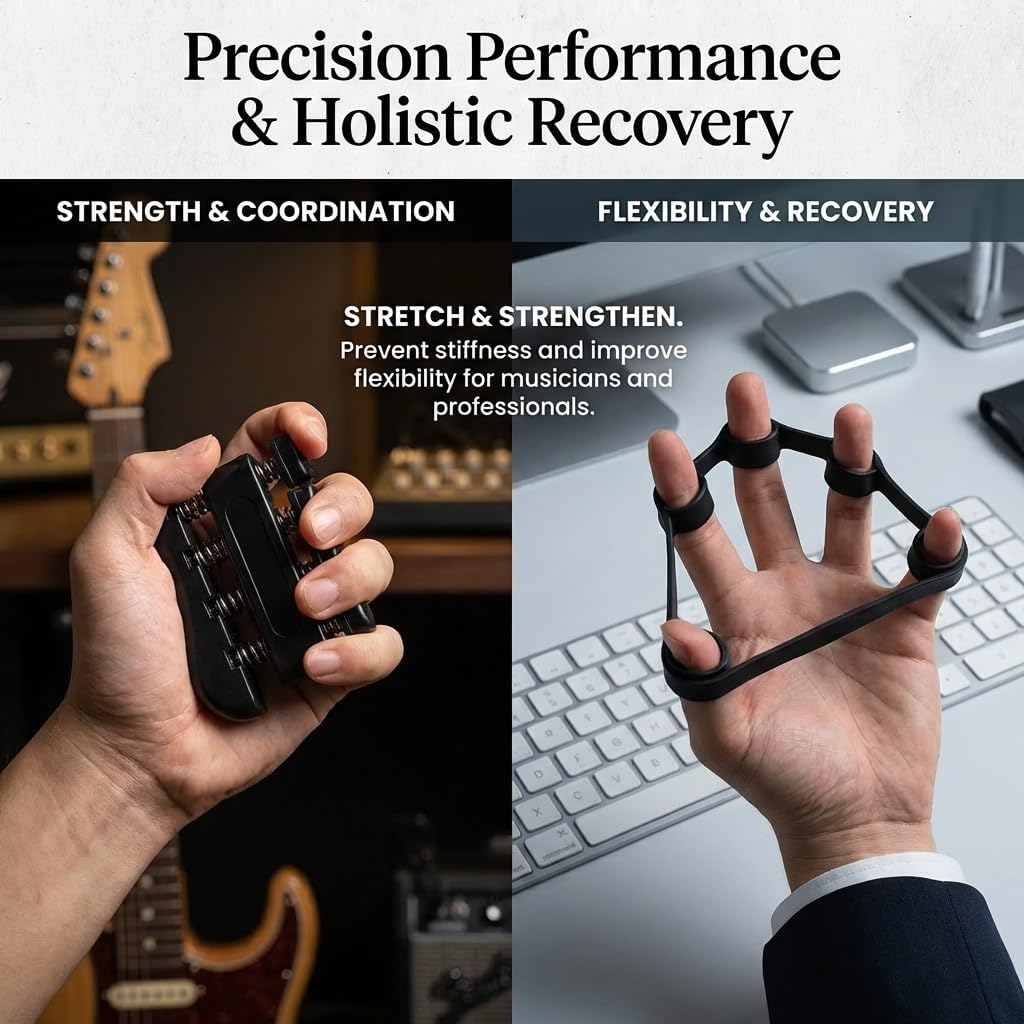 Vexloria Hand Grip Strengthener — Adjustable Forearm Trainer with Counter