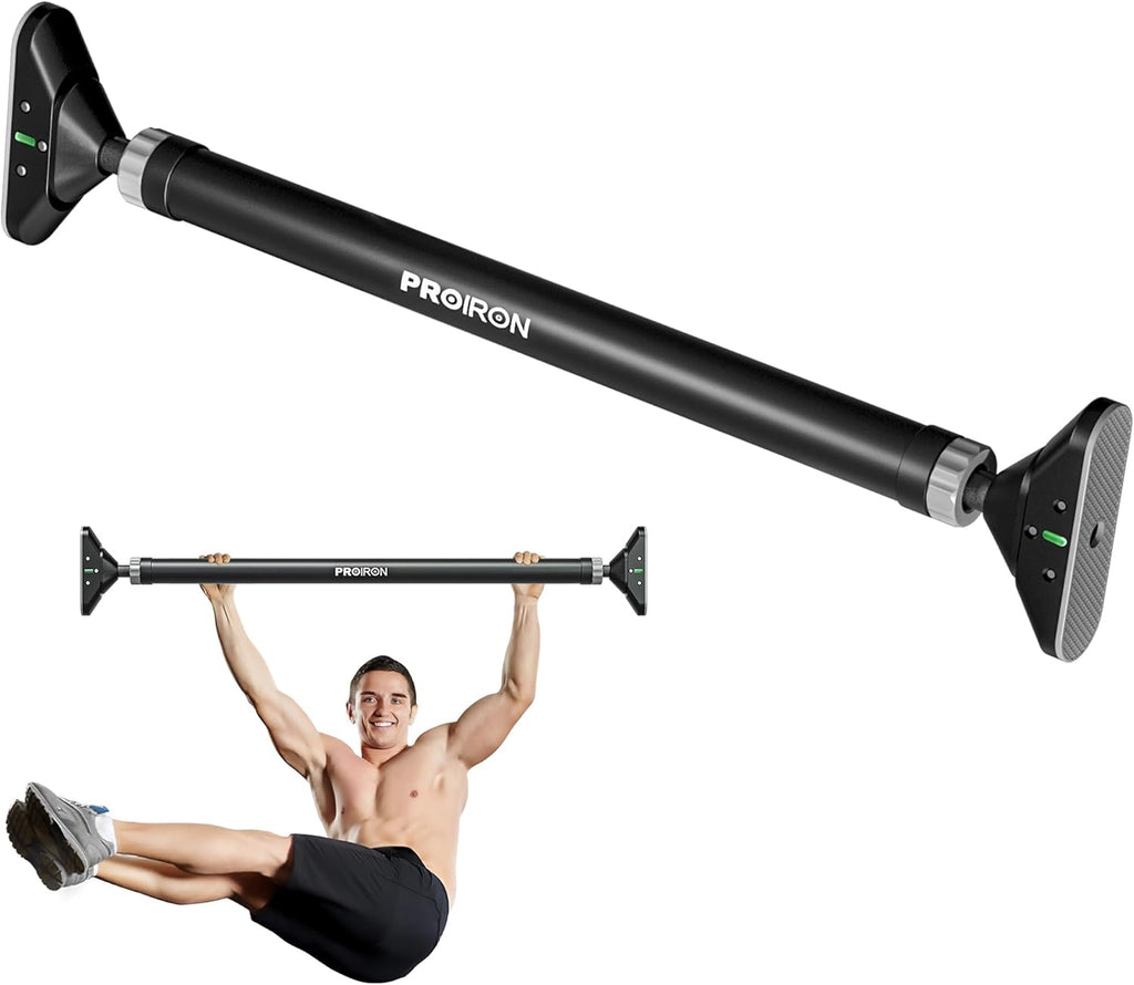 PROIRON Doorway Pull Up Bar — No-Screw Chin Up Bar for Home Gym, 200kg