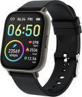 Smart Watch & Fitness Tracker — 1.69 inch HR & Sleep Monitor, IP68 Waterproof