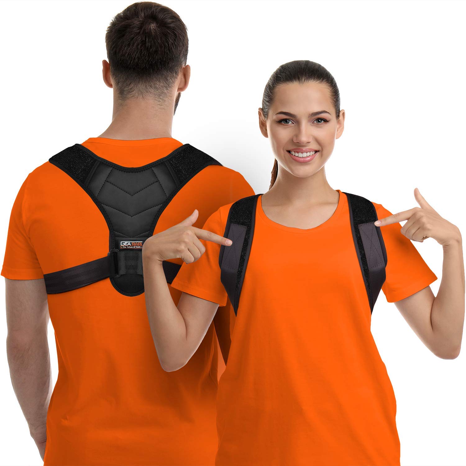 Posture Corrector — Adjustable Clavicle Back Brace for Neck & Shoulder Relief