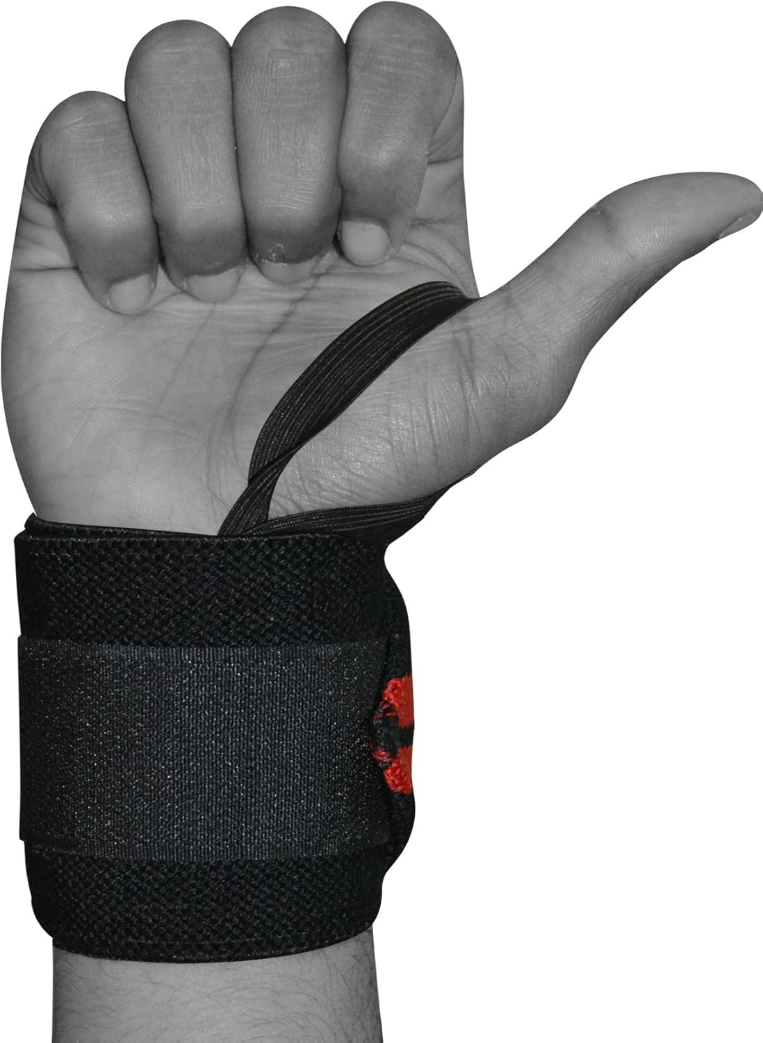 AQF Weight Lifting Wrist Wraps — Gym Training Wrist Support Straps, Sold as Pair