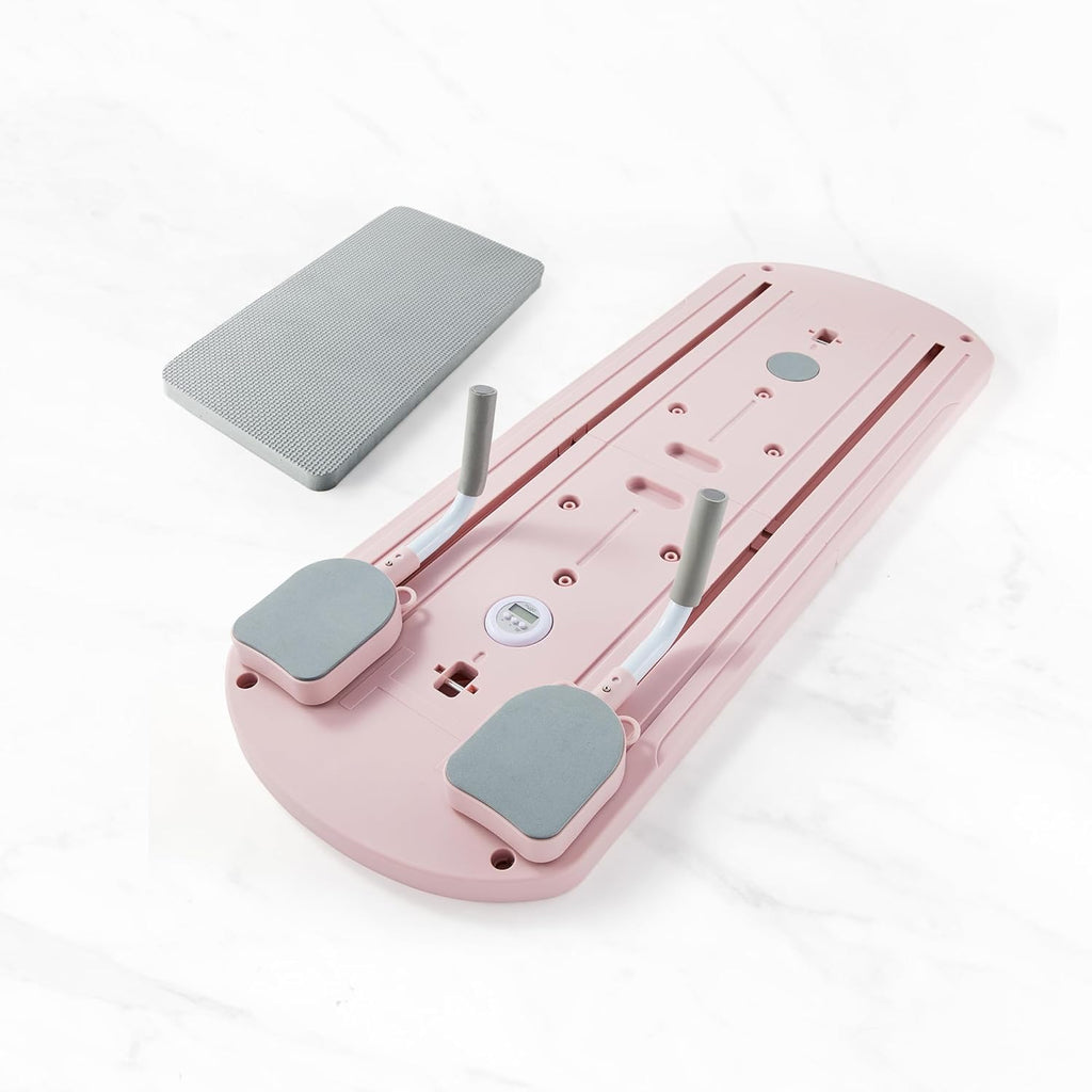 Myga Pilates Reformer Board — Foldable 5-in-1 Home Pilates Machine with Counter
