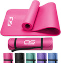 OZE Sports Yoga Mat — Extra Thick Non-Slip NBR Mat with Carry Strap