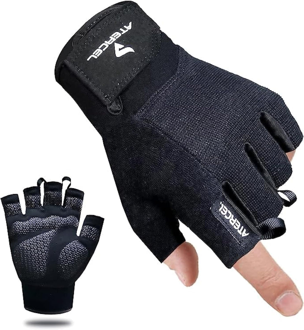 ATERCEL Weightlifting Gloves — Breathable Gym Gloves for CrossFit, Training & Cycling