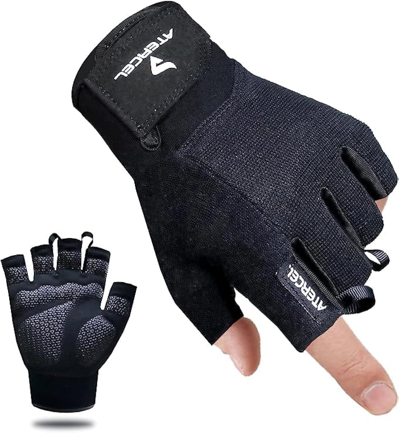 ATERCEL Weightlifting Gloves — Breathable Gym Gloves for CrossFit, Training & Cycling