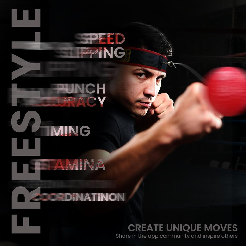 YMX Boxing Reaction Ball Set — Reflex & Hand-Eye Training for Boxing & MMA