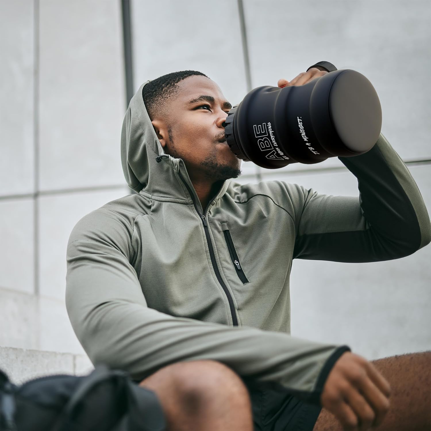 Applied Nutrition ABE 2.5L Water Jug — Large Leakproof Gym Hydration Bottle