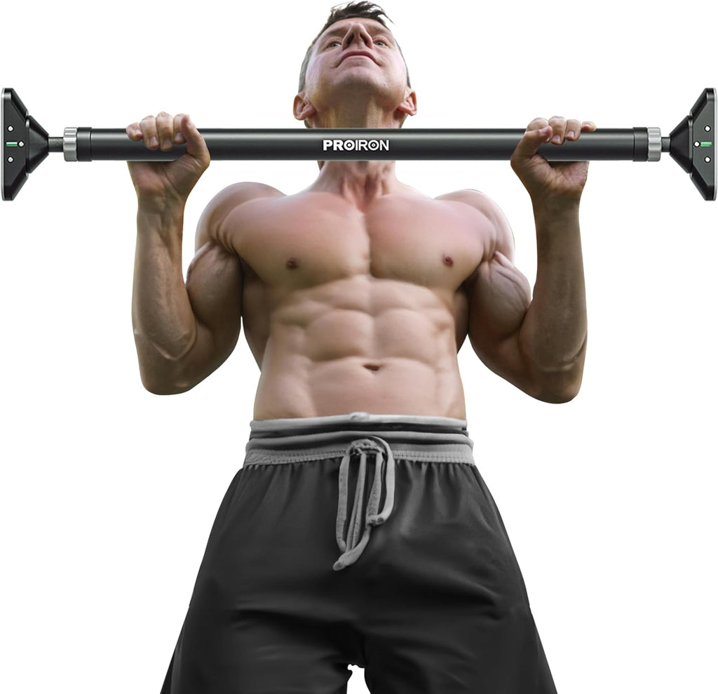 PROIRON Doorway Pull Up Bar — No-Screw Chin Up Bar for Home Gym, 200kg
