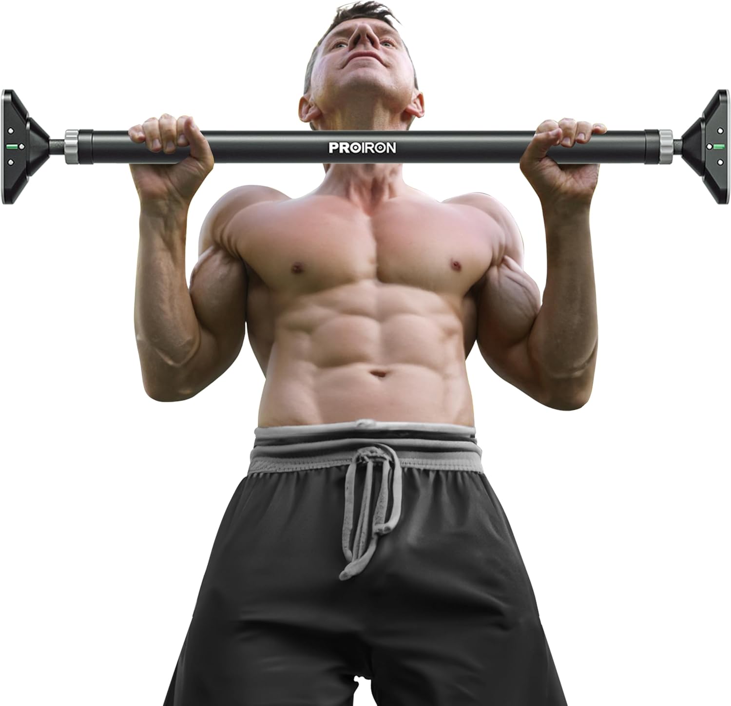PROIRON Doorway Pull Up Bar — No-Screw Chin Up Bar for Home Gym, 200kg