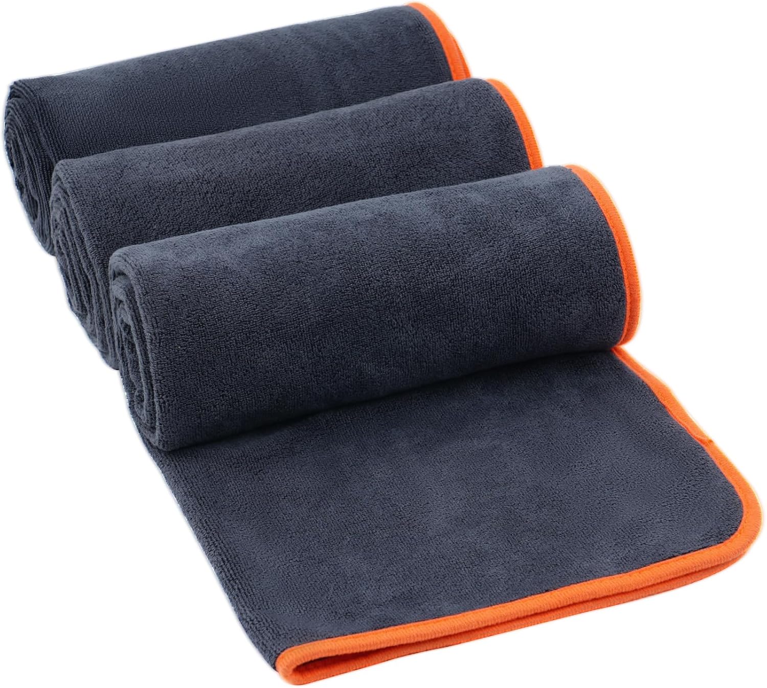 Microfibre Gym Towel 3 Pack — Fast Drying Sports Towel for Gym, Yoga & Travel