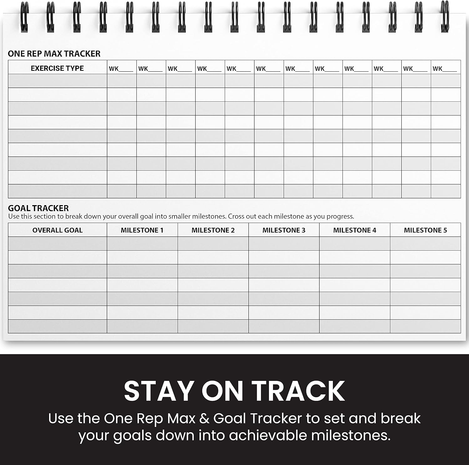 Ultimate Gym Workout Log Book — 100 Page A5 Training Planner & Fitness Journal