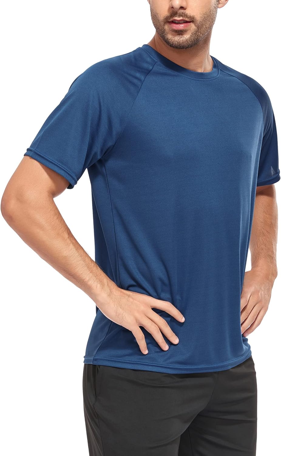 HOPLYNN Running Shirts Multipack — Dry-Fit Breathable Gym T-Shirts for Men