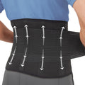 Clever Yellow Back Support Belt — Lumbar Brace for Lower Back Pain Relief