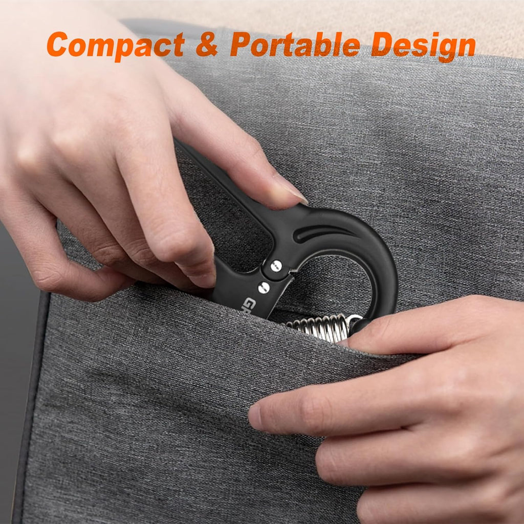 GRIFEMA Hand Grip Strengthener with Counter — Adjustable 5-60kg Forearm Trainer