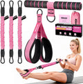 Multifunction Pedal Resistance Band — 3-Tube Ab & Sit-Up Trainer for Women