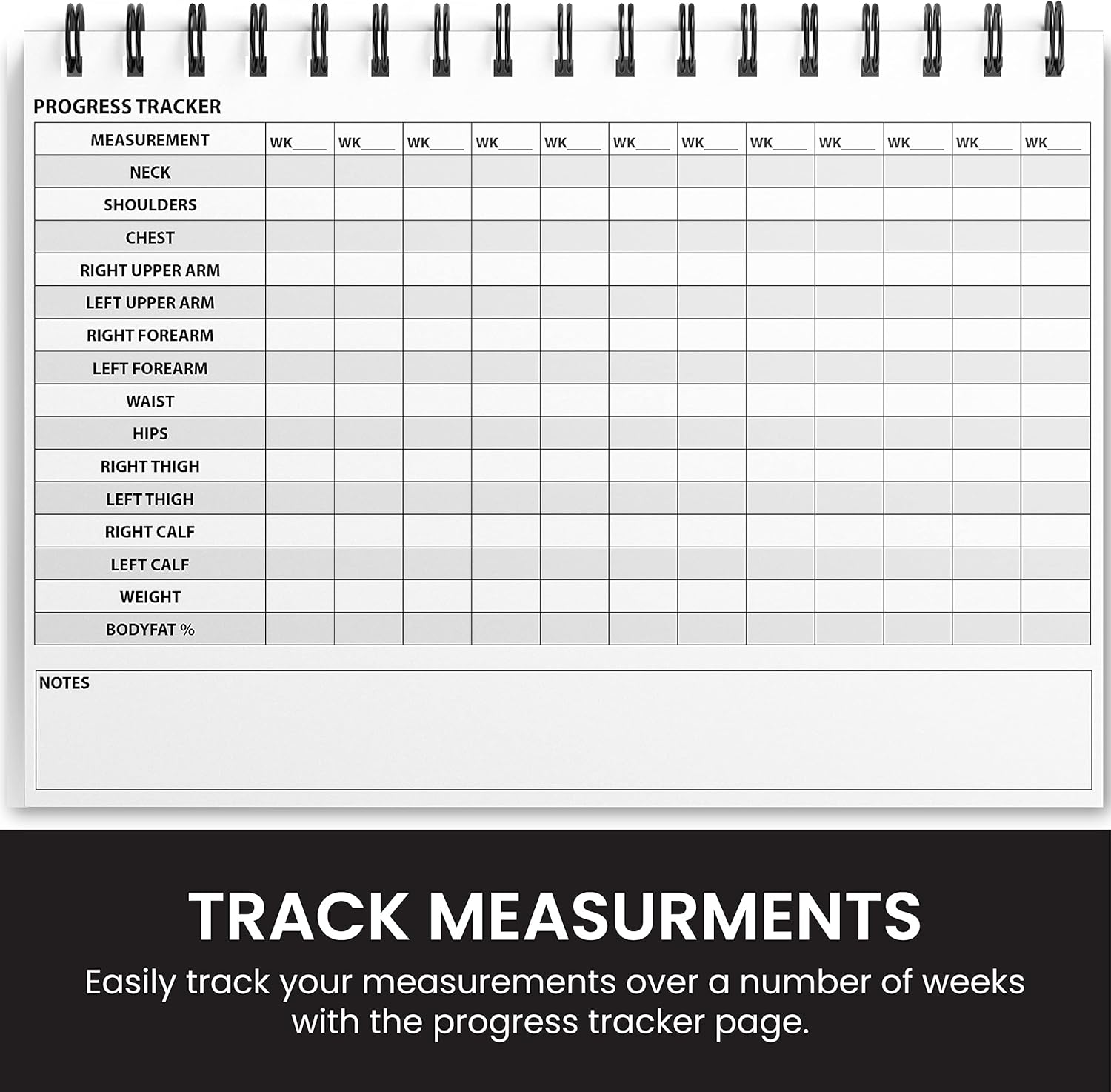 Ultimate Gym Workout Log Book — 100 Page A5 Training Planner & Fitness Journal