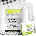 Nasal Strips 60 Pack — Clear Breathing Strips for Sport, Snoring & Sleep
