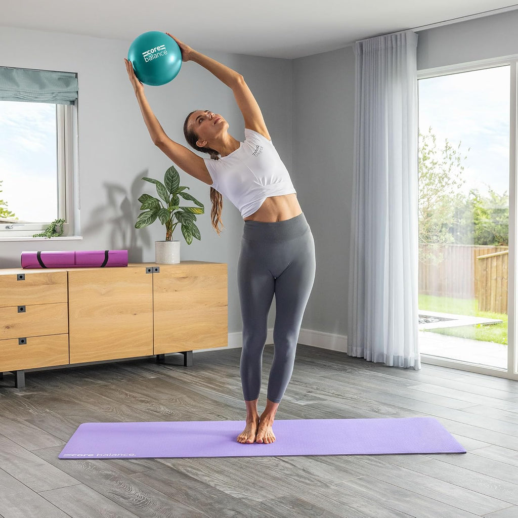 Core Balance Soft Pilates Ball 23cm — Anti-Burst Mini Exercise & Barre Ball