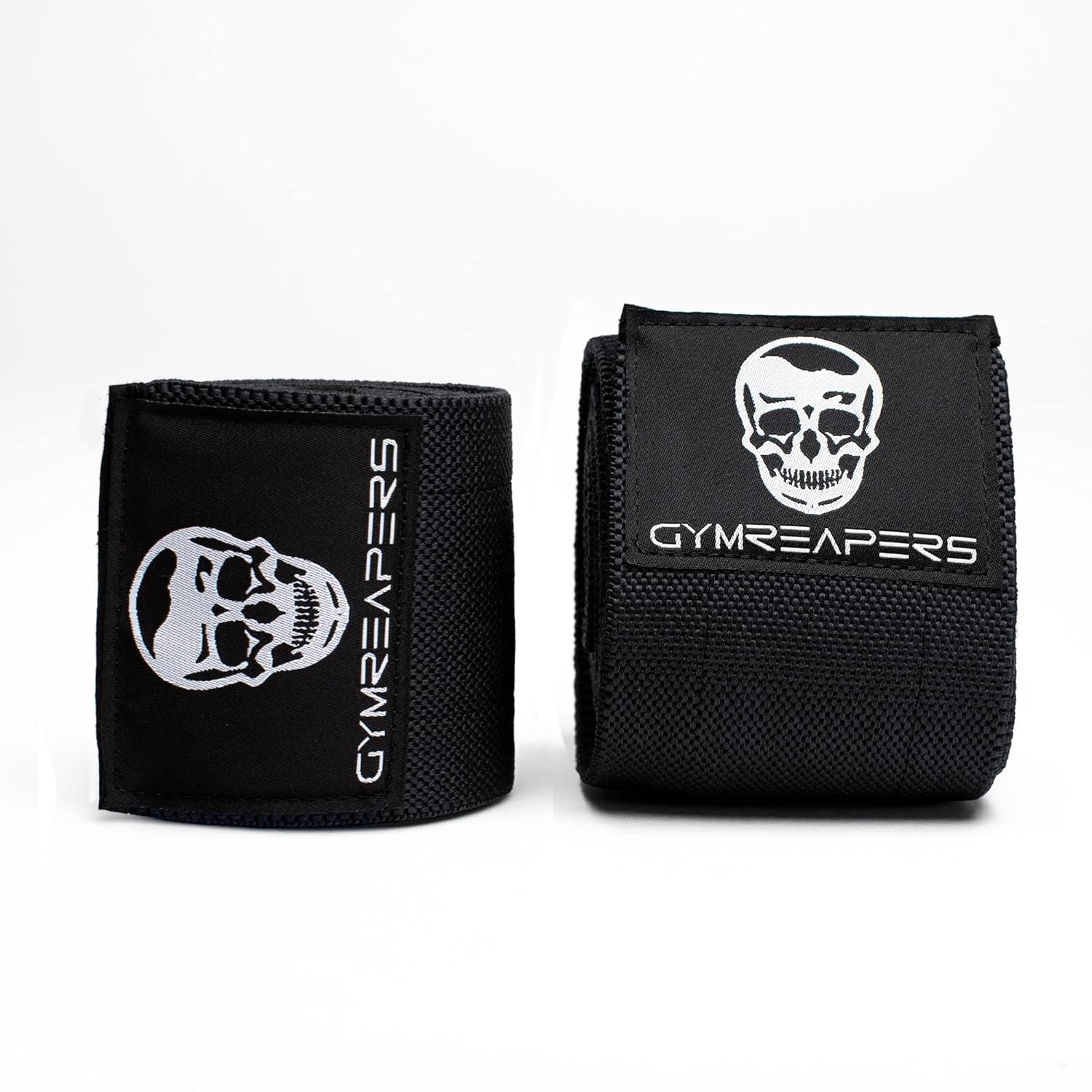 Gymreapers Elbow Wraps (Pair) — 40 inch Compression Support for Bench Press