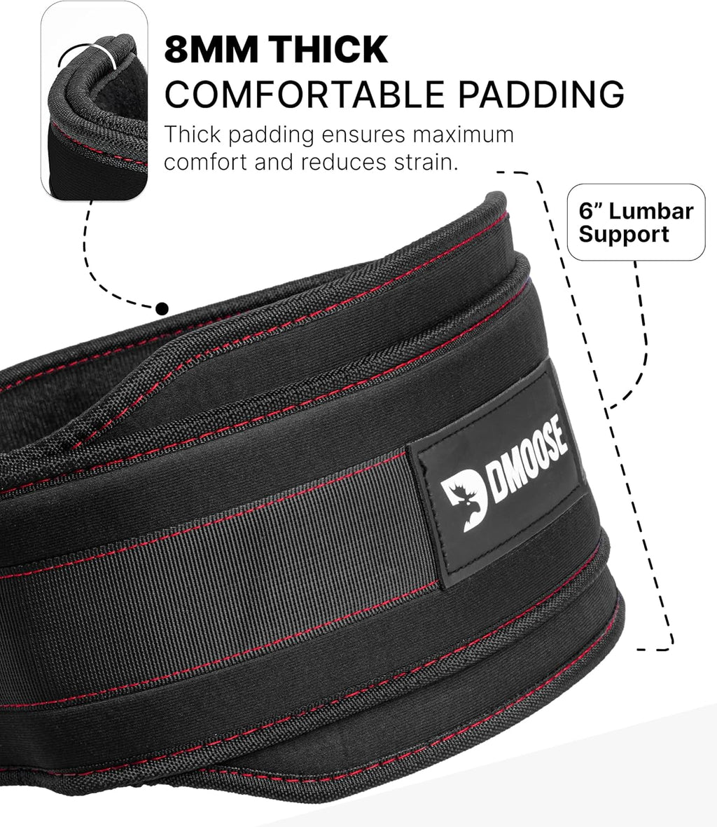 DMoose Dip Belt — 36 inch Steel Chain Weight Belt for Pull-Ups & Dips
