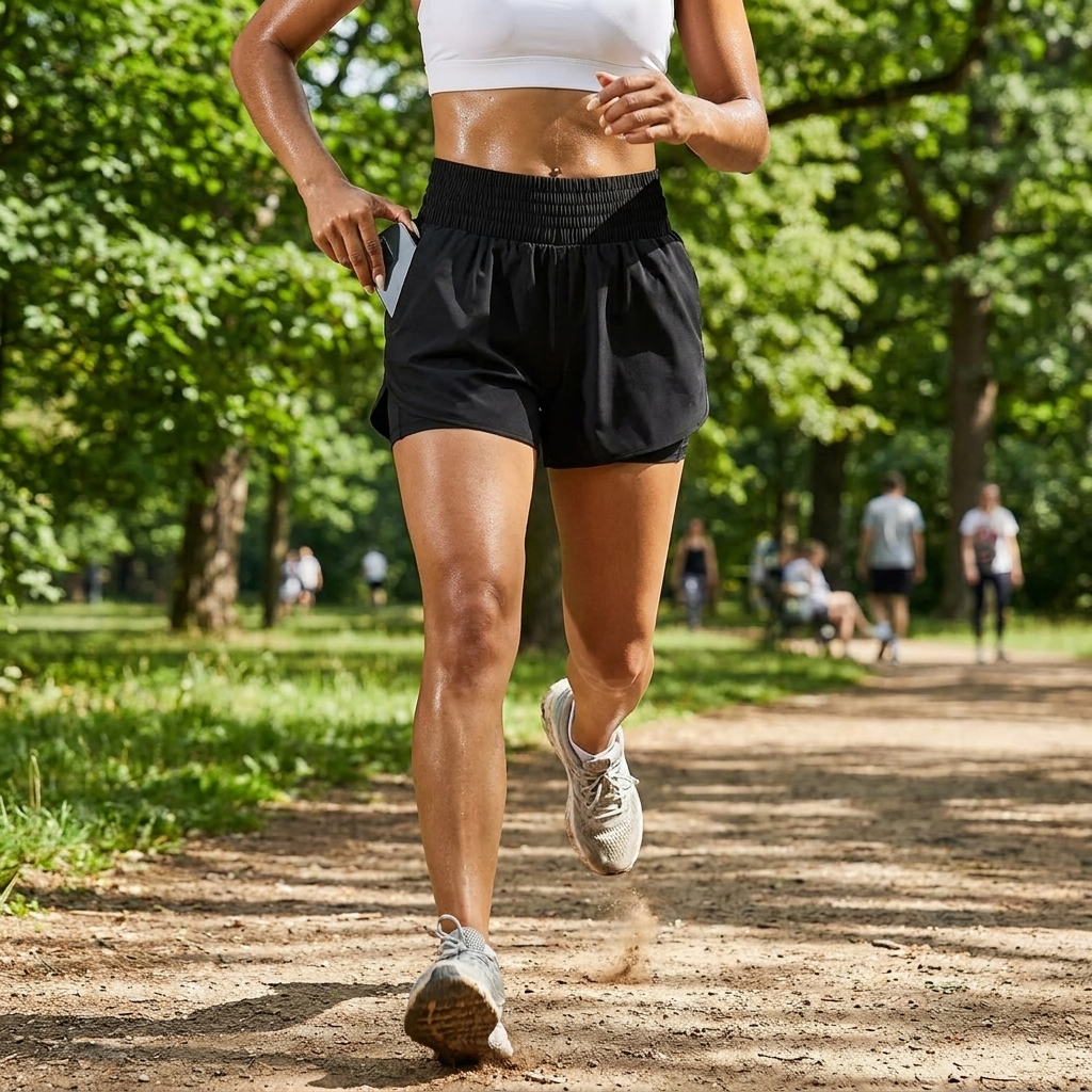 Women's Running Shorts lifestyle