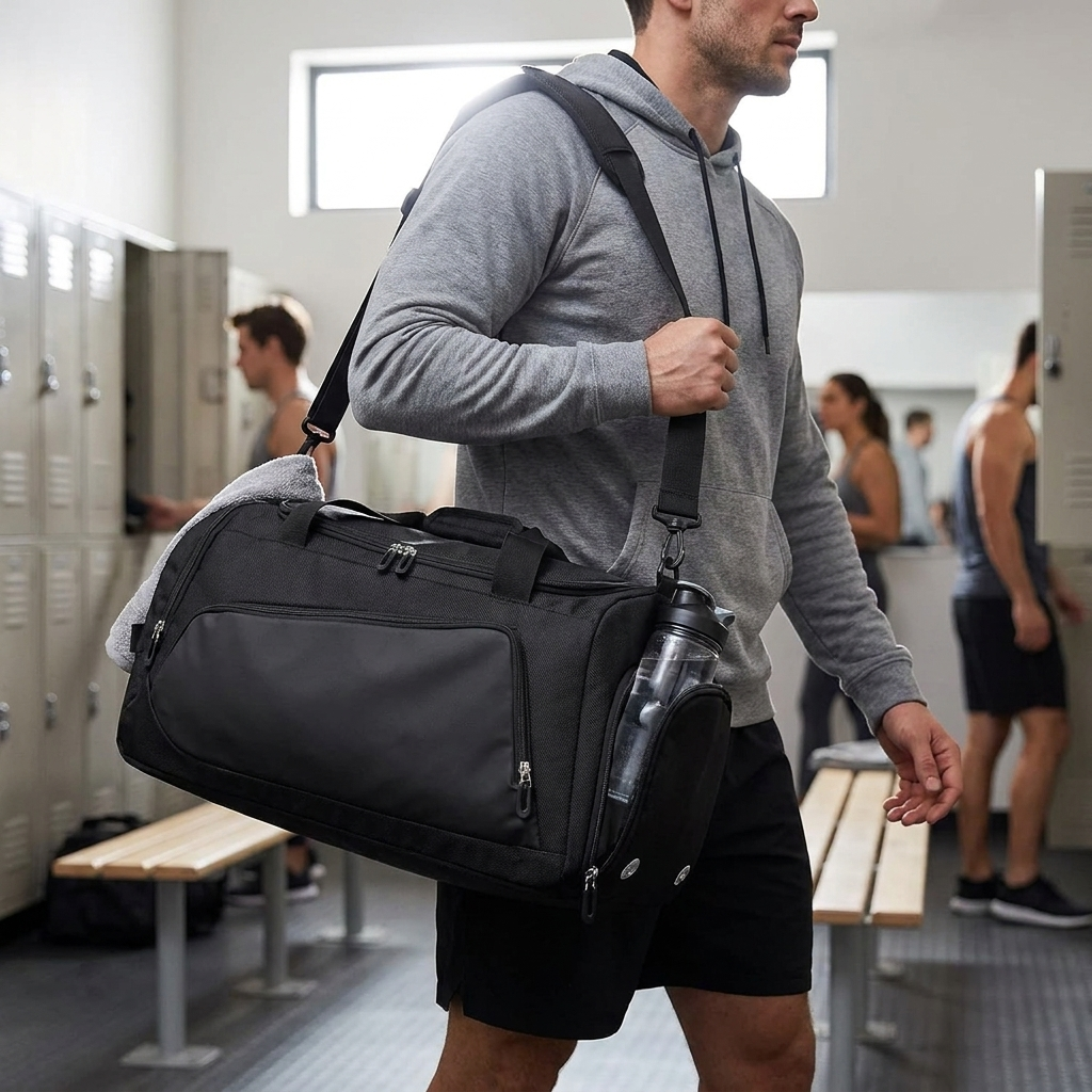 Waterproof Gym Bag lifestyle