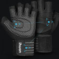 ihuan Weight Lifting Gloves with Wrist Wrap on onyx background