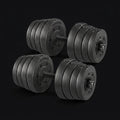 Yaheetech Adjustable Dumbbell Set on onyx background