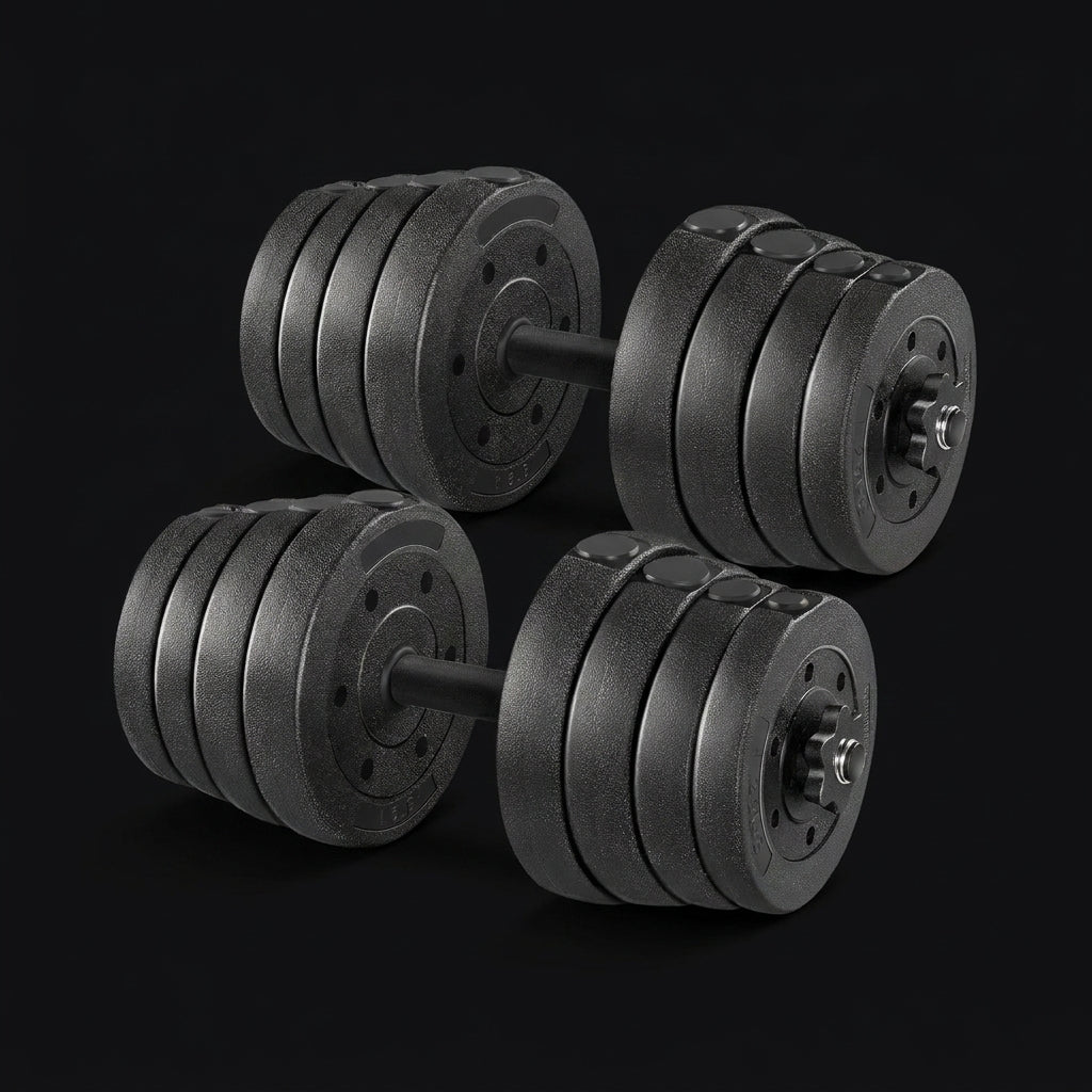 Yaheetech Adjustable Dumbbell Set on onyx background