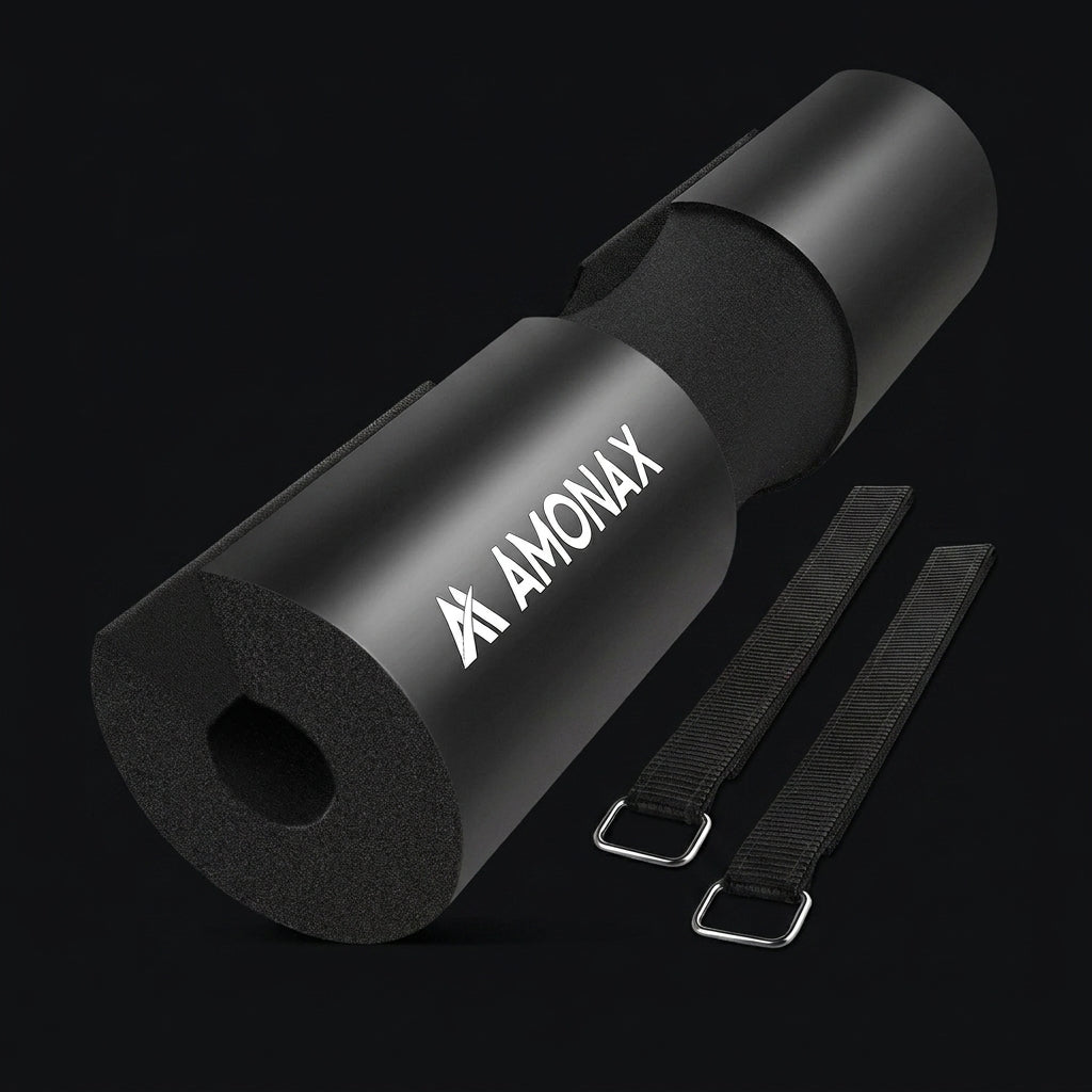 Amonax Barbell Squat Pad on onyx background