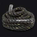Amazon Basics Battle Rope on onyx background