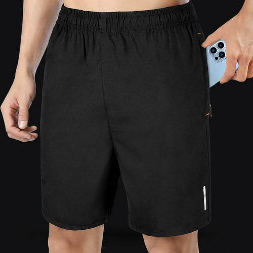 AUYAO Men's Running Shorts on onyx background