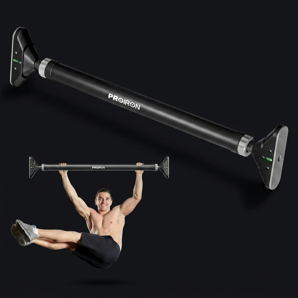 PROIRON Doorway Pull Up Bar on onyx background