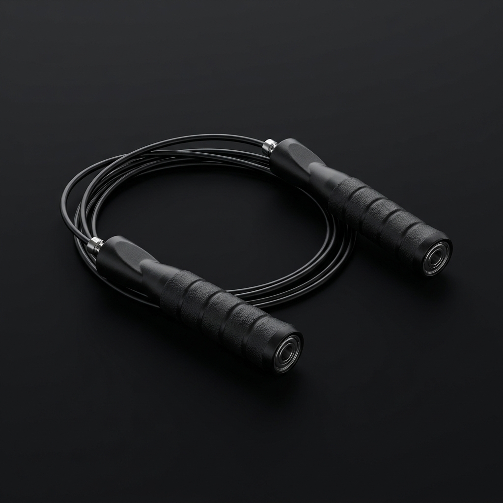Speed Jump Rope on onyx background