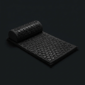 Acupressure Mat and Pillow Set on onyx background