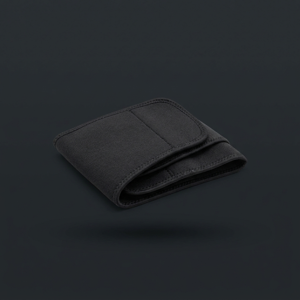 Sauna Sweat Waist Belt on onyx background