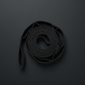 Yoga Strap with Loops on onyx background