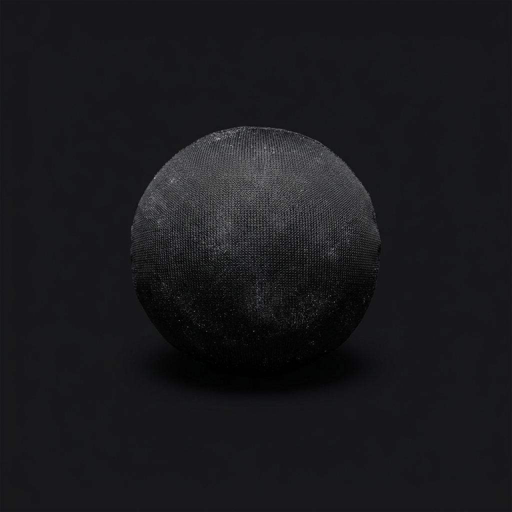 Refillable Chalk Ball on onyx background