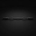 EZ Curl Barbell on onyx background