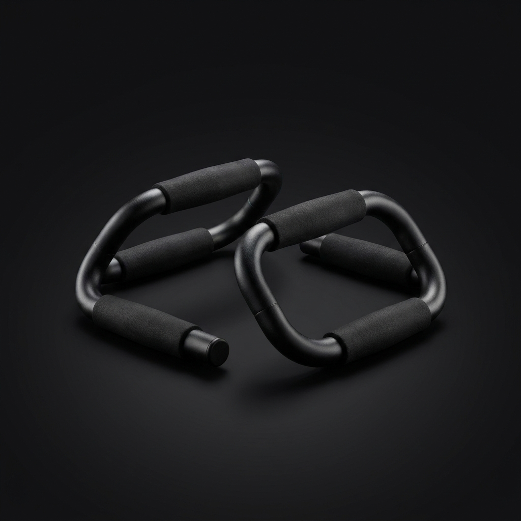 Power Press Push-Up Bars on onyx background