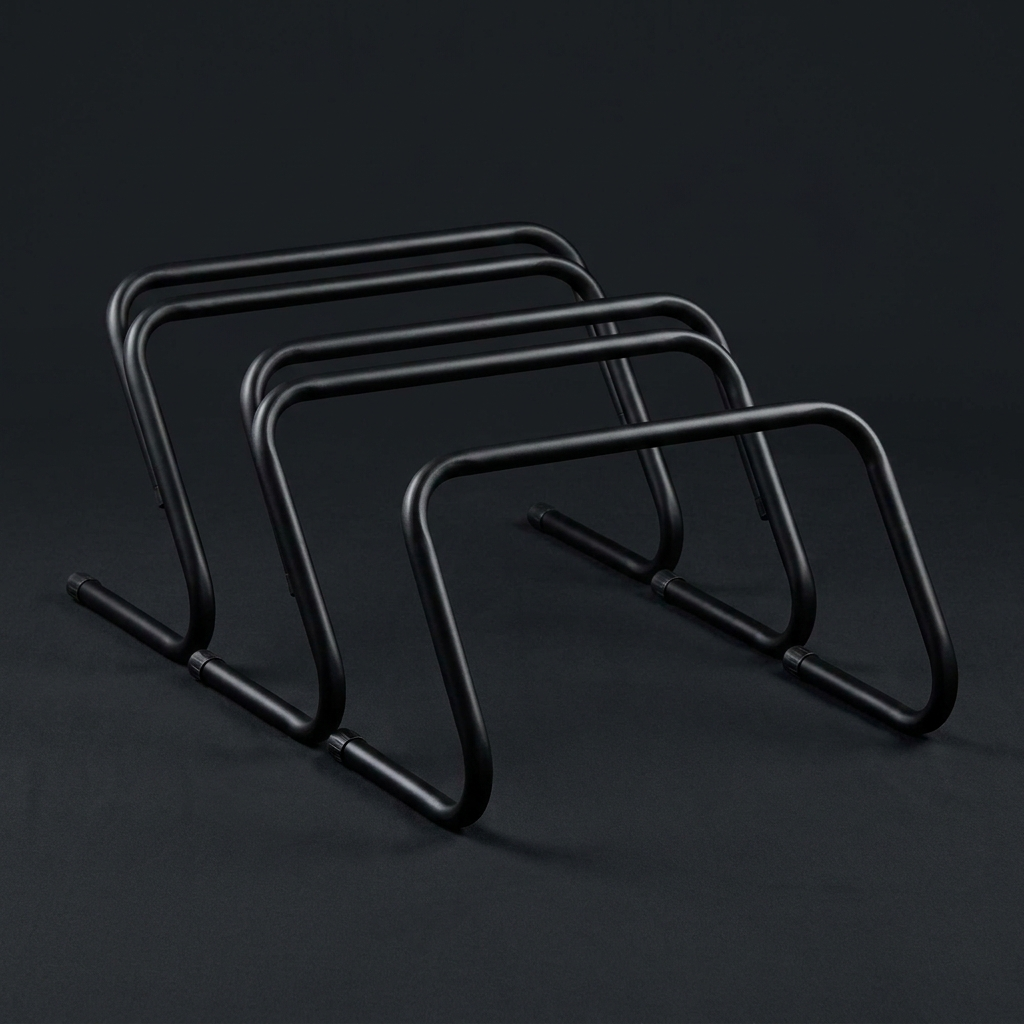 Speed Training Hurdles Set on onyx background