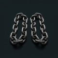 Weightlifting Chains Pair on onyx background
