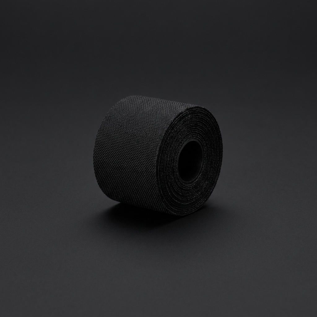 Weightlifting Thumb and Finger Tape on onyx background