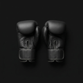 Boxing Gloves on onyx background