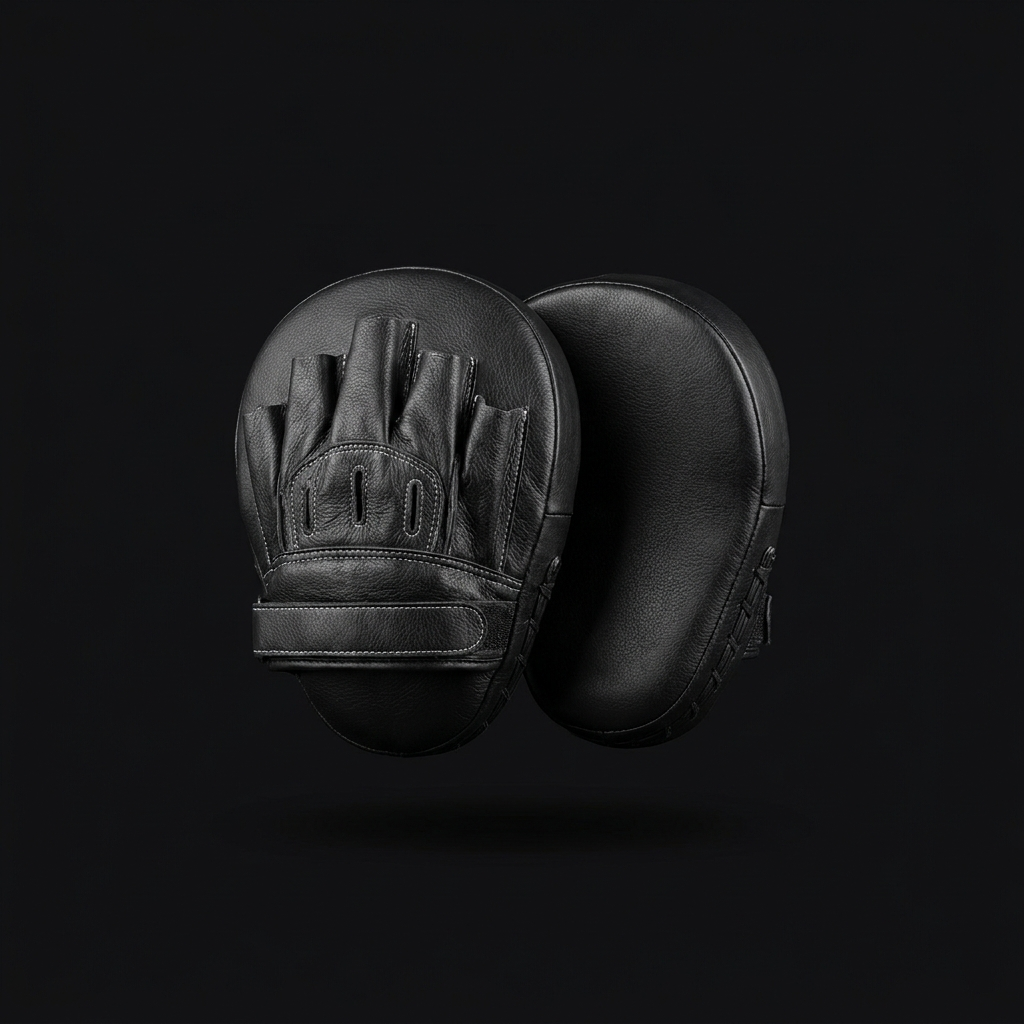 Punch Focus Mitts on onyx background