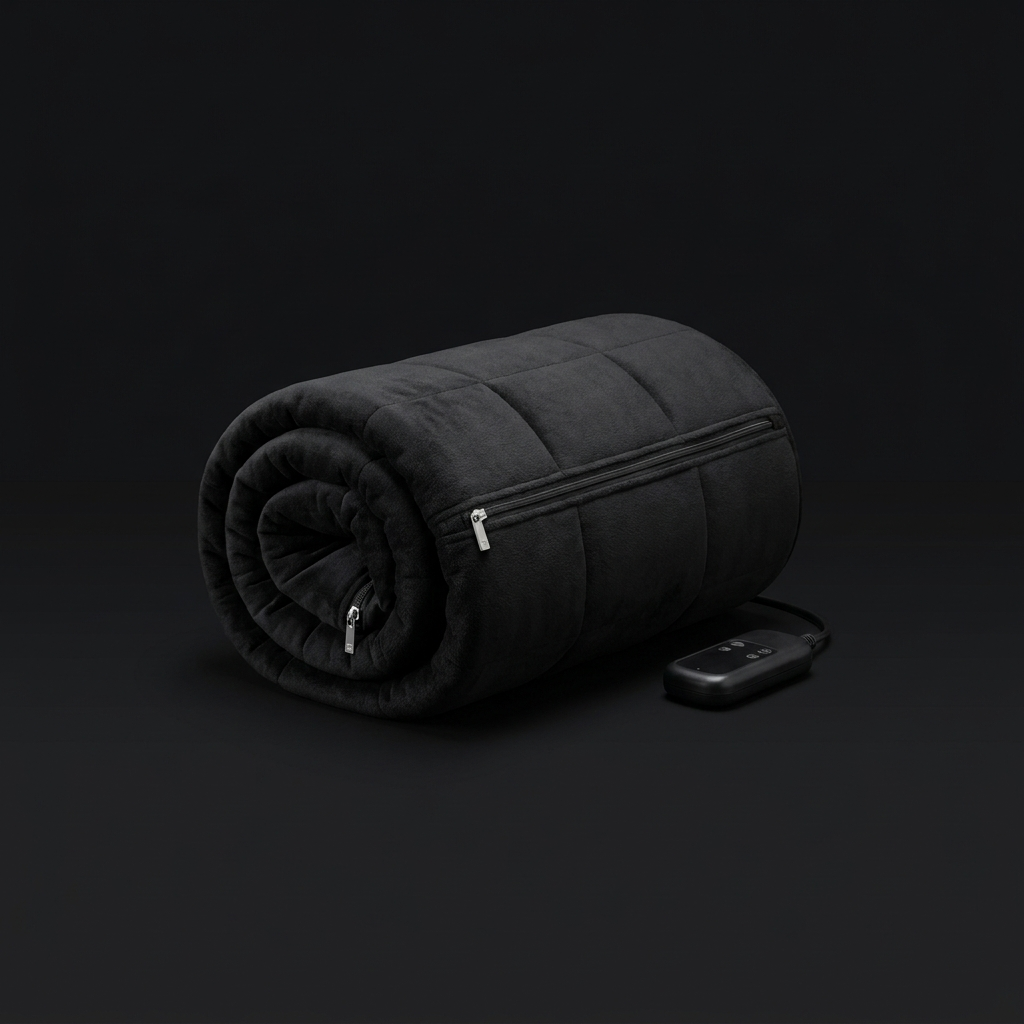 Sauna Blanket on onyx background