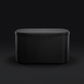 Cold Plunge Ice Bath Tub on onyx background